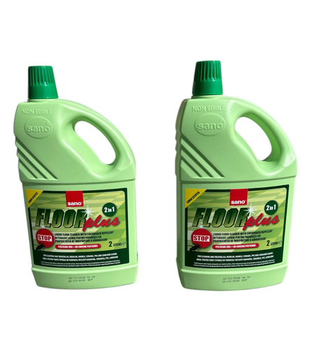 Sano Floor Plus Detergent Pardoseli 2 în 1 cu Insecticid 2L