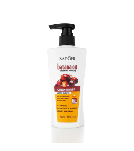 Balsam Nutritiv și Regenerator Sadoer Batana Oil Smoothing Haircare, 400ml