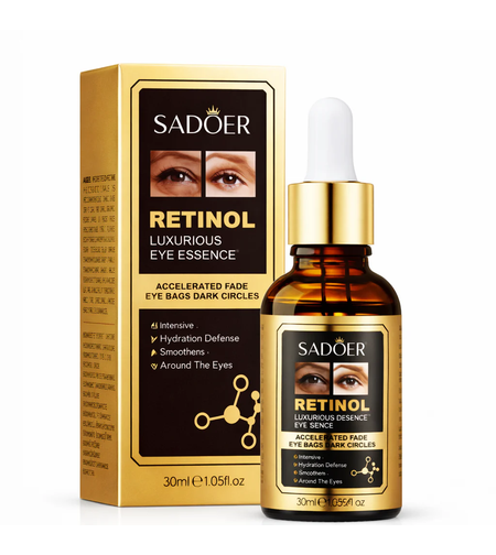 Ser Concentrat pentru Conturul Ochilor Sadoer Retinol Luxurious Eye Essence, 30ml