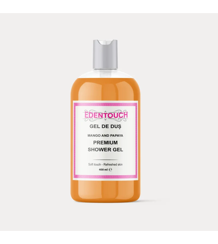 Gel de Duș Premium EdenTouch Mango and Papaya, Soft Touch, 400ml
