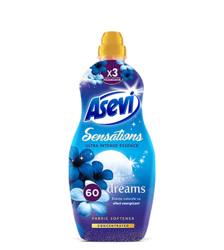 Balsam de Rufe Concentrat Asevi Sensations Dreams, 60 Spălări, 1.44L