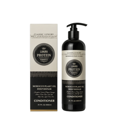 Balsam de Păr Profesional Luxury Protein Morocco Plant Oil Deep Repair, 900ml