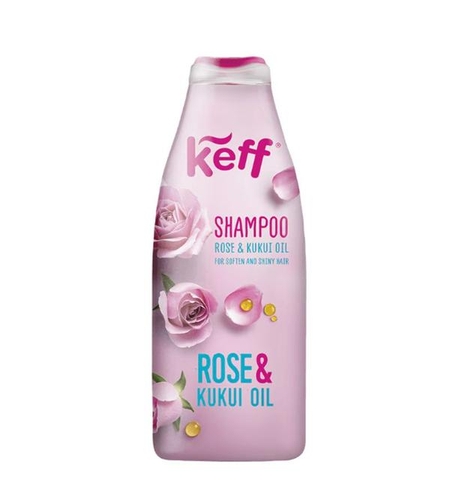 Sampon de Par Keff Shampoo Rose & Kukui Oil, 500ml