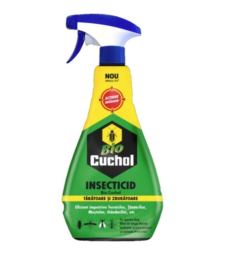 Insecticid ecologic pentru târâtoare și zburătoare Bio Cuchol, 650ml