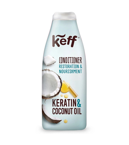 Balsam de Par Keff Conditioner Keratin & Coconut Oil, 500ml