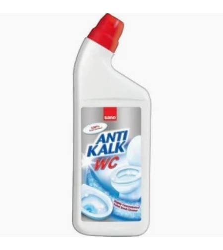 Gel Detartrant Concentrat pentru Toaletă Sano Anti Kalk WC, 750ml