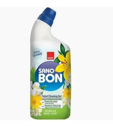 Gel pentru Curățarea Toaletei Sano Bon Magnolia & Neroli, 750ml