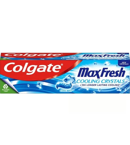 Pastă de dinți Colgate Max Fresh Cooling Crystals Cool Mint, 75ml
