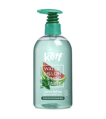 Sapun Lichid cu Pompita Keff Watermelon & Mint Party, 500ml