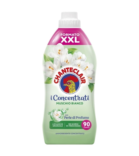 Balsam de Rufe Ultra Concentrat Chanteclair i Concentrati Muschio Bianco, Formato XXL, 90 Spălări, 1.8L