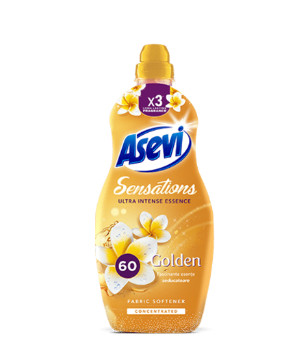 Balsam de Rufe Concentrat Asevi Sensations Golden, 60 Spălări, 1.44L