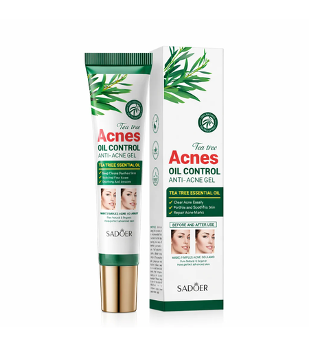 Gel Tratament Anti-Acnee Sadoer Tea Tree Acnes Oil Control, 20g