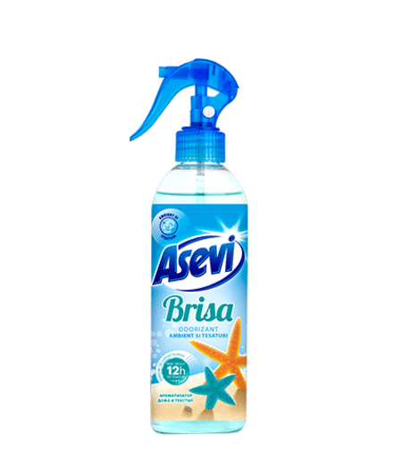 Odorizant Spray pentru Ambient și Țesături Asevi Brisa, 400ml