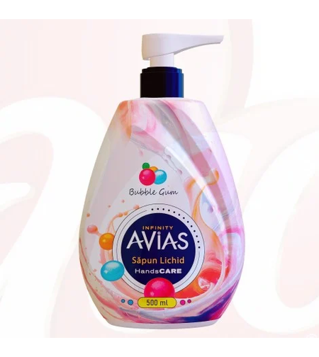 Avias Săpun Lichid HandsCARE Bubble Gum 1L