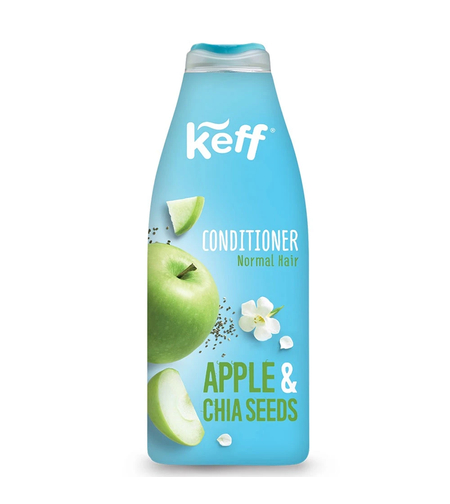 Balsam de Par Keff Conditioner Apple & Chia Seeds, 500ml