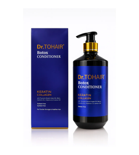 Balsam Profesional cu Efect de Botox Capilar Dr.TOHAIR Keratin & Collagen, 500ml