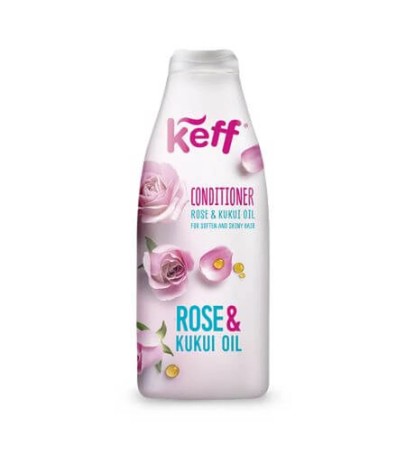 Balsam de Par Keff Conditioner Rose & Kukui Oil, 500ml