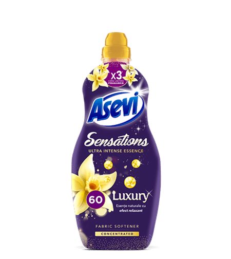 Balsam de Rufe Concentrat Asevi Sensations Luxury, 60 Spălări, 1.44L