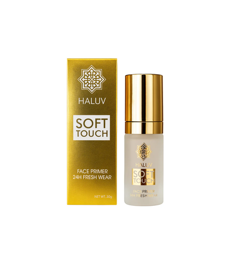 Bază de Machiaj Fixatoare HALUV Soft Touch Face Primer 24H Fresh Wear, 30g