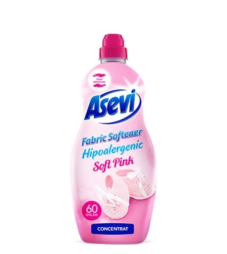 Balsam de Rufe Concentrat Asevi Hipoalergenic Soft Pink, 60 Spălări