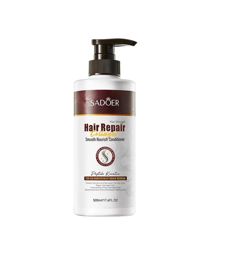 Balsam Reparator Sadoer Hair Repair Collagen Smooth Nourish Conditioner, 500ml