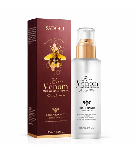 Toner Facial Anti-Rid Sadoer Bee Venom pentru Fermitate și Nutriție, 115ml