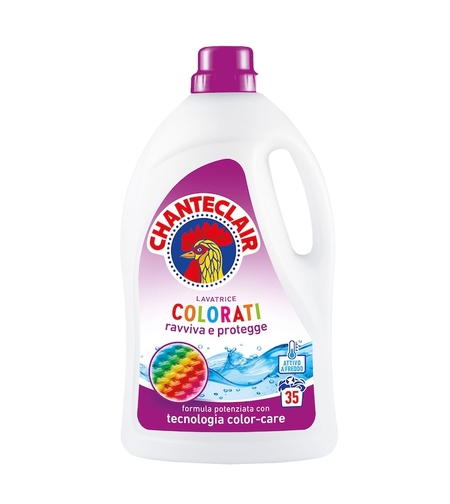 Detergent Lichid pentru Rufe Colorate Chanteclair Colorati, 35 Spălări, 1.575L