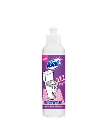 Odorizant WC Concentrat Asevi Purple pentru Pardoseli, 200ml