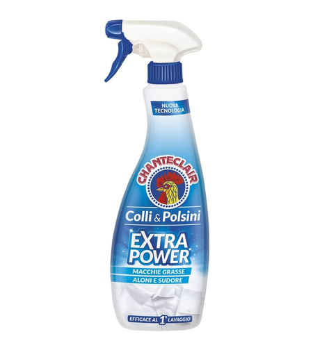 Spray Degresant Pretratament pentru Gulere și Manșete Chanteclair Extra Power Colli & Polsini, 500 ml