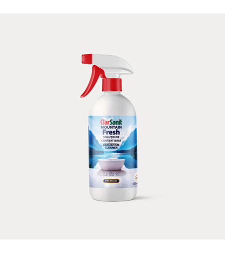 Soluție de Curățat Baia ClarSanit Mountain Fresh Premium, 500ml