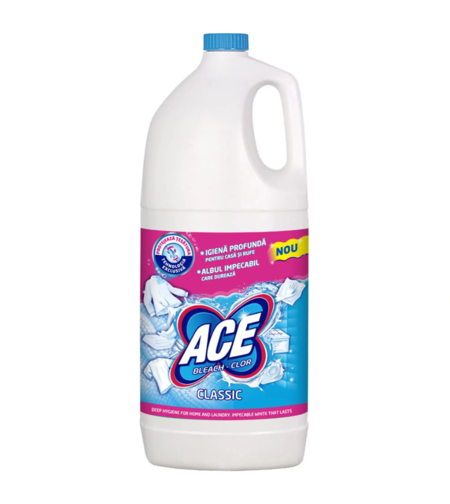Clor ACE Regular 2 L – Înălbitor pentru rufe albe și igienizare eficientă