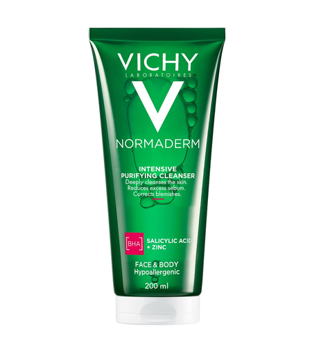VICHY Normaderm Gel de curatare purifiant ten gras cu tendinta acneica x 200 ml