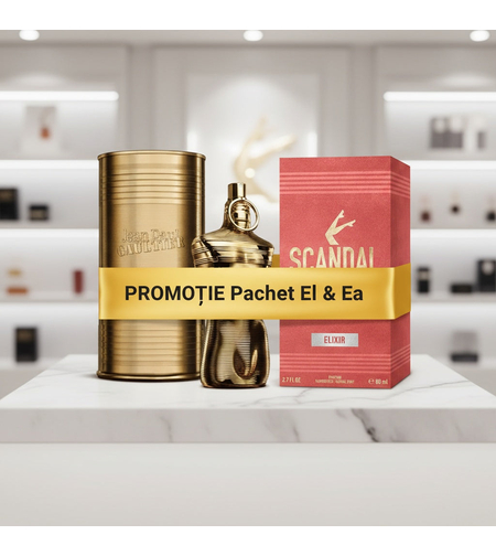 JEAN PAUL GAULTIER Pachet El & Ea -Scandal Elixir parfum + Le male Elixir Absolu parfum