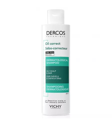 VICHY Dercos Sebocorector Sampon pentru scalp cu exces de sebum x 200ml