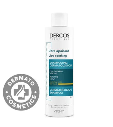 VICHY Dercos Ultra Soothing Sampon ultra calmant par uscat x 200ml