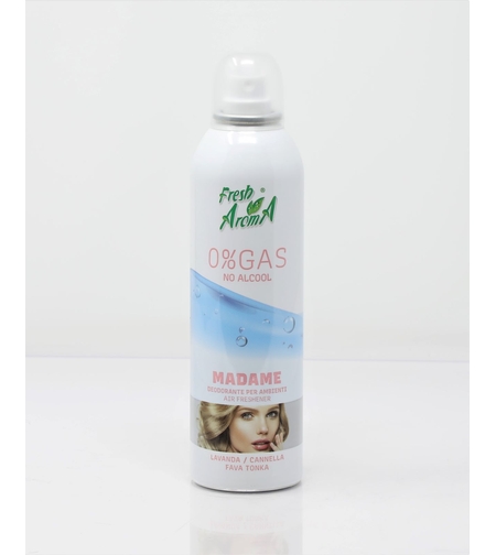 Fresh Aroma Spray Parfum de Camera MADAME 250 ml, 0% Gaz,  Fara Alcool,