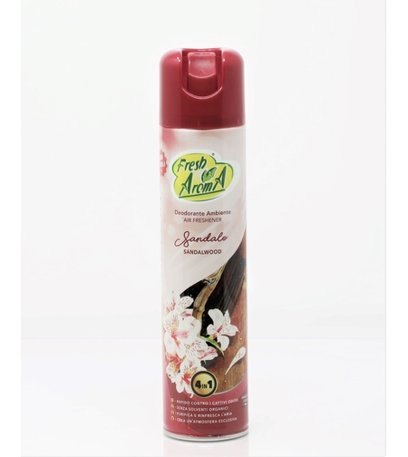 Aerosol Fresh Aroma Deo Spray 300ml, parfum Sandalo