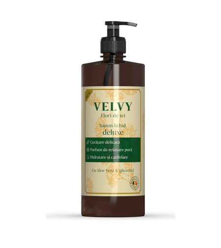 Sapun lichid VELVY FLORI DE TEI 400 ml.