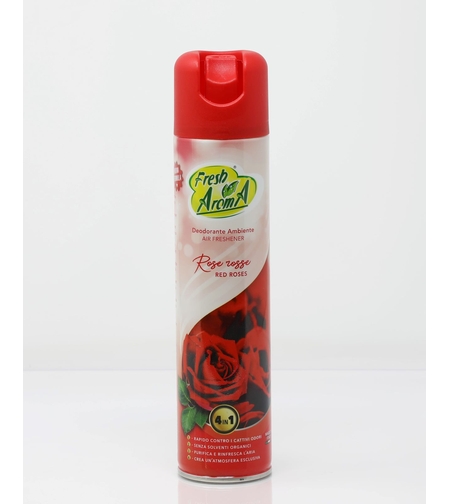 Fresh Aroma Spray deodorant 300ml, parfum trandafir, aerosol