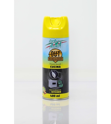 Odorizant spray Fresh Aroma Mangiaodori pentru bucatarie 400 ml