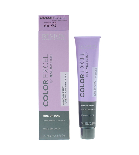 Revlon, Color Excel, Semi-Permanent Hair Dye, 66.40 Intense Copper, 70 ml