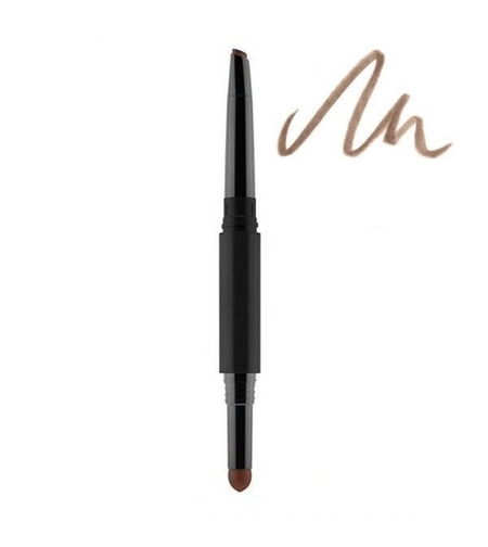 Gosh, Shape & Fill, Double, Eyebrow Cream Pencil, 002, Greybrown, 0.5 g *Tester