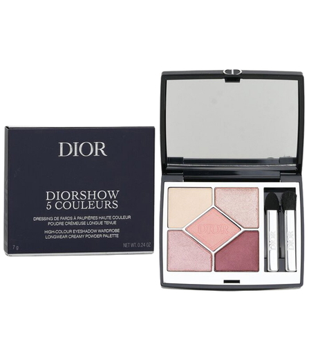 Christian Dior, Diorshow, Eyeshadow Palette, 743, Rose Tulle, 5 Shades, 7 g