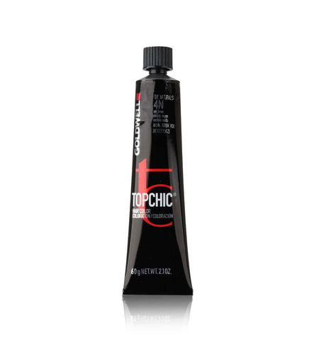 Goldwell, TopChic, Permanent Hair Dye, 4N Middle Brown, 60 ml