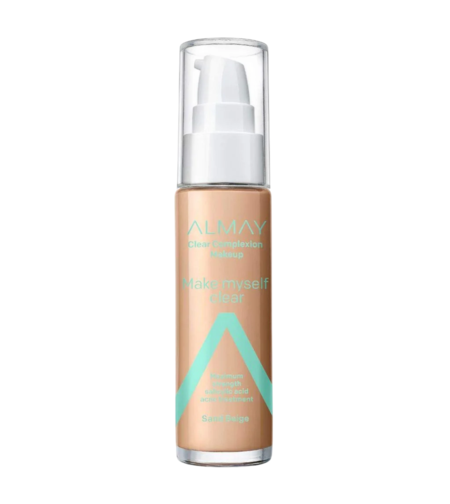 Almay, Clear Complexion Makeup, Liquid Foundation, 400, Neutral, 30 ml