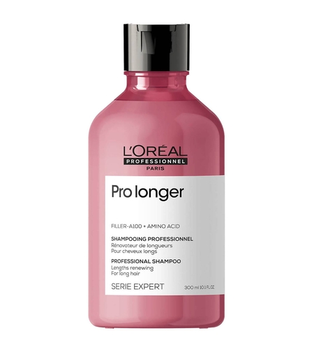 L'Oreal Professionnel, Serie Expert Pro Longer, Filler-A100 + Amino Acid, Hair Shampoo, Lengths Renewing, 300 ml