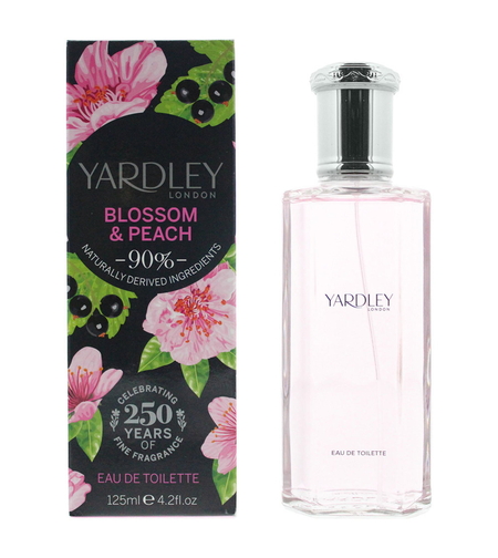 Yardley, Blossom and Peach, Eau De Toilette, For Women, 125 ml