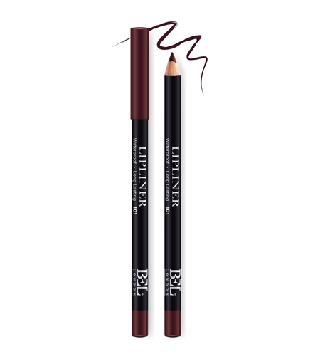 Bel London, BEL London, Hydrogenated Vegetable Oil, Waterproof, Contour, Lip Liner, 124, 0.78 g