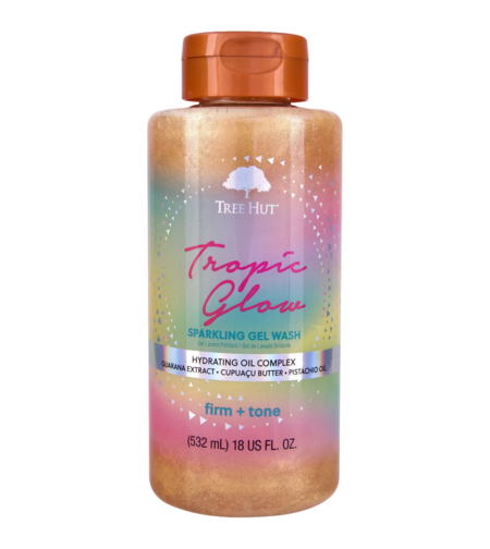Tree Hut, Tropic Glow, Sparkling, Shower Gel, Body, For All Skin Types, 532 ml