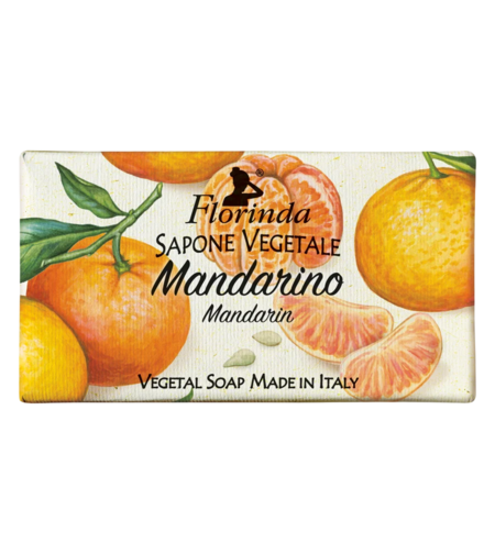 Florinda, Mandarin, Vegan, Cleansing & Moisturising, Soap Bar, Body, 100 g